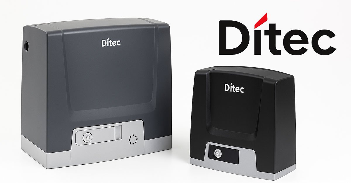 Motores Ditec para puertas correderas