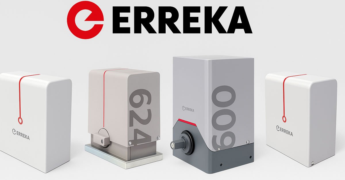 Motores Erreka para puertas correderas