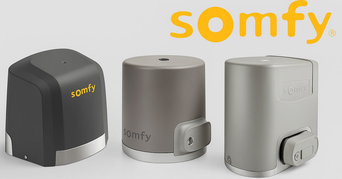 Motores Somfy para puertas correderas