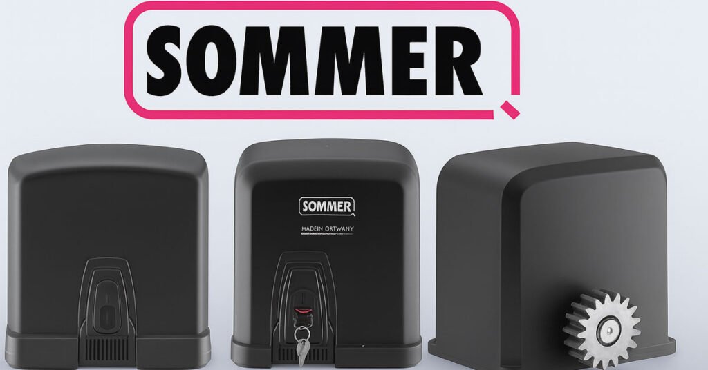 Motores Sommer para puertas correderas
