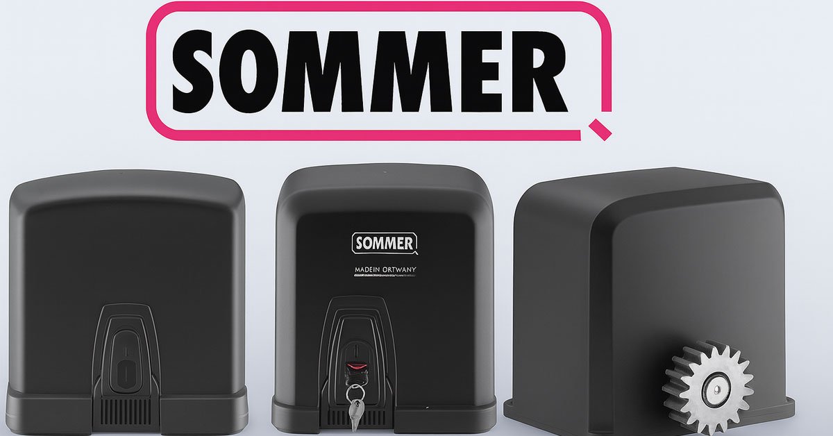Motores Sommer para puertas correderas
