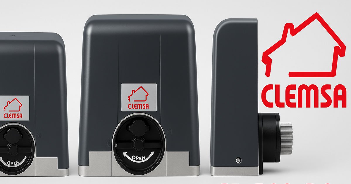 Motores para puertas correderas Clemsa