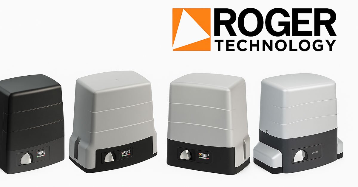 Motores para puertas correderas Roger