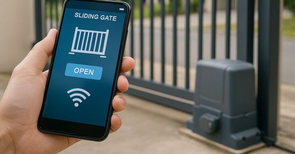 Motores para puertas correderas con WiFi