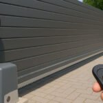 automatización de puertas correderas.